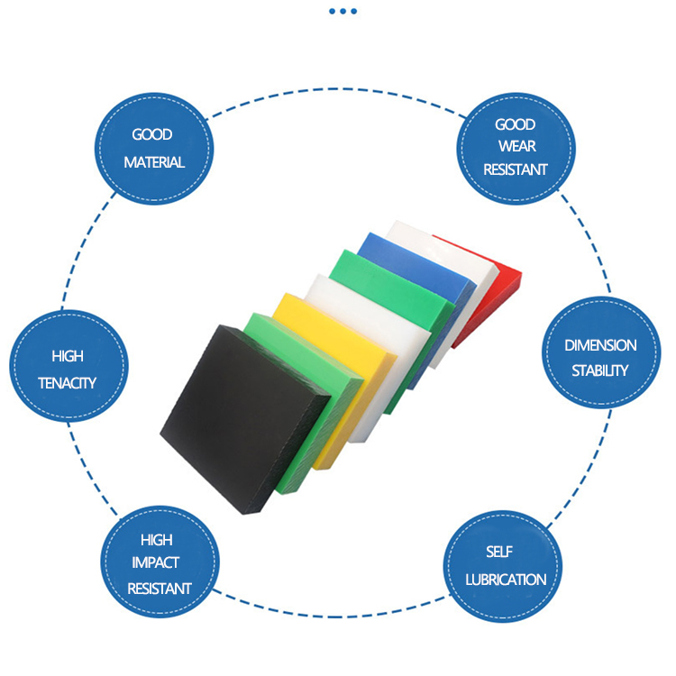 Colored HDPE sheets features