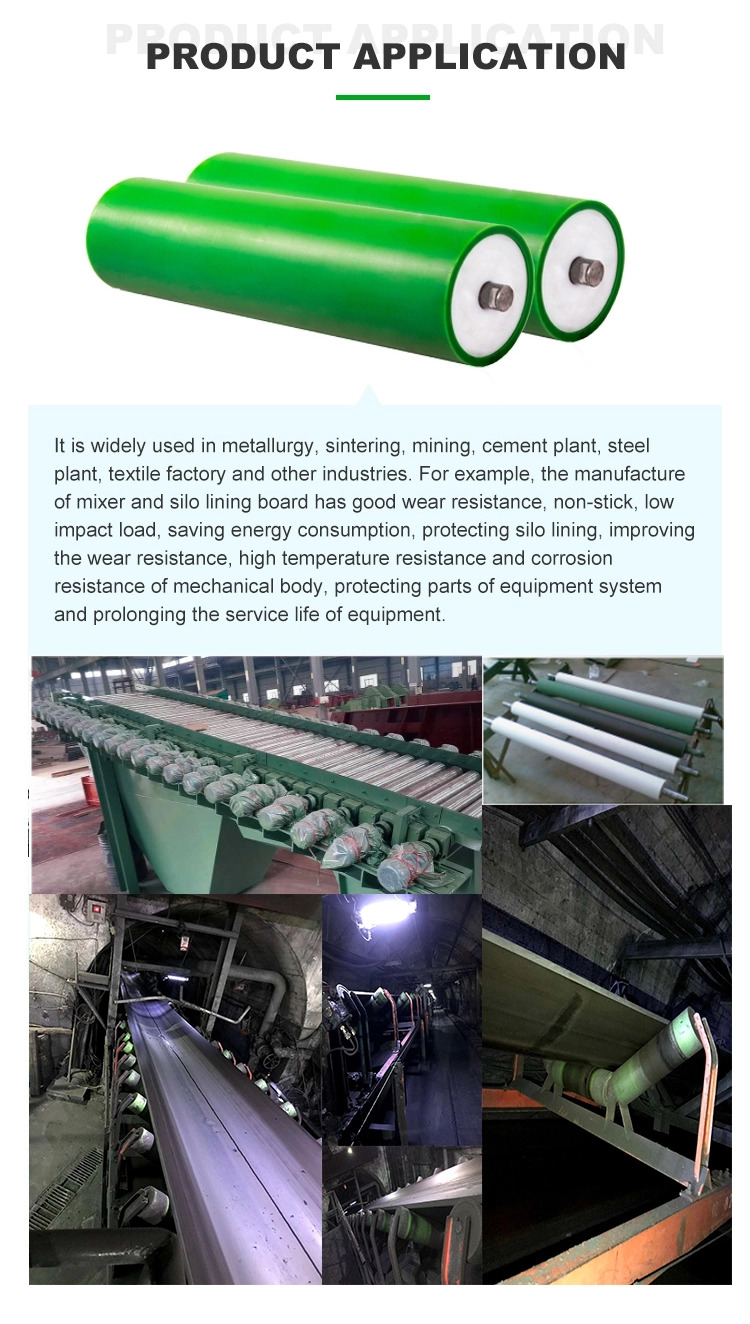 plastic conveyor roller application