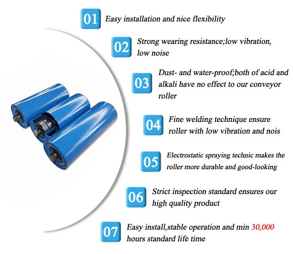 UHMW rollers features