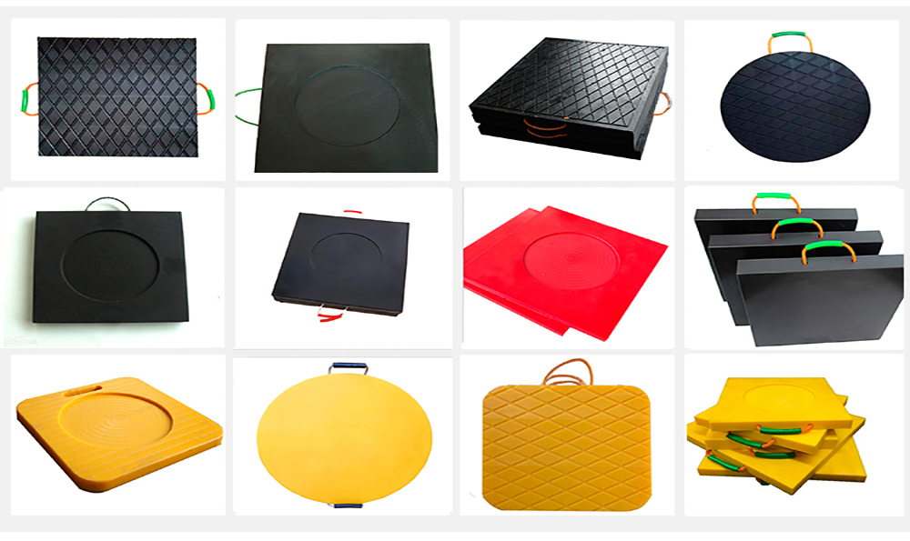 UHMWPE crane pads type